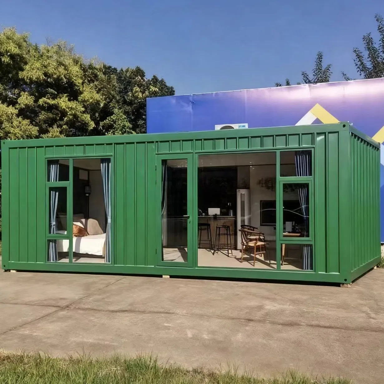 Prefabricated Integrated House High-End Flat Pack Container House Mobile Home