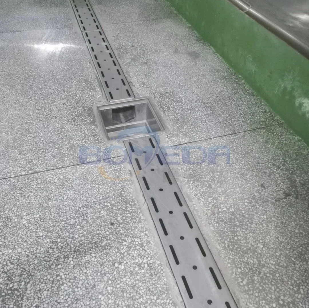 Нержавеющий желобный трап для пола Food Factory