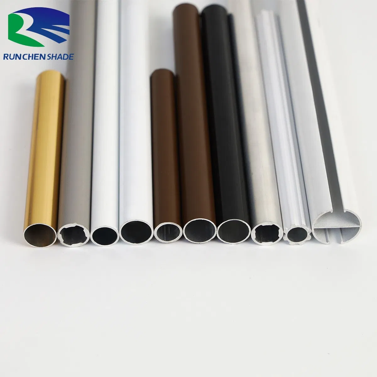 Factory Direct Price Aluminum Tube Slot Tube for Manual Motorized Roller Blinds Roller Shades Slot Tube
