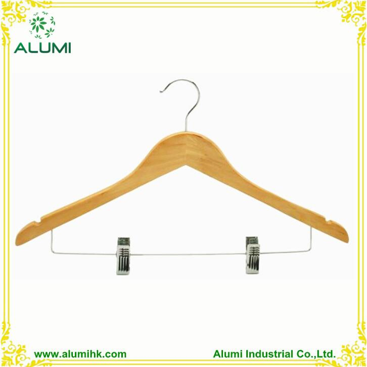 Hotel Cotton Padded Satin Hanger with Metal Hook