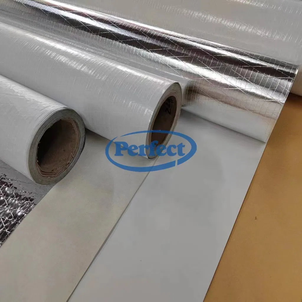 Heating Reflective Film Laminated Foil Tri-Scrim-Kraft