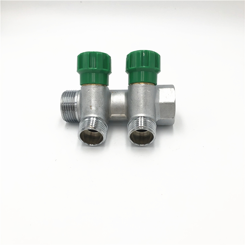 2 Way Water Manifold for Floor Heating System