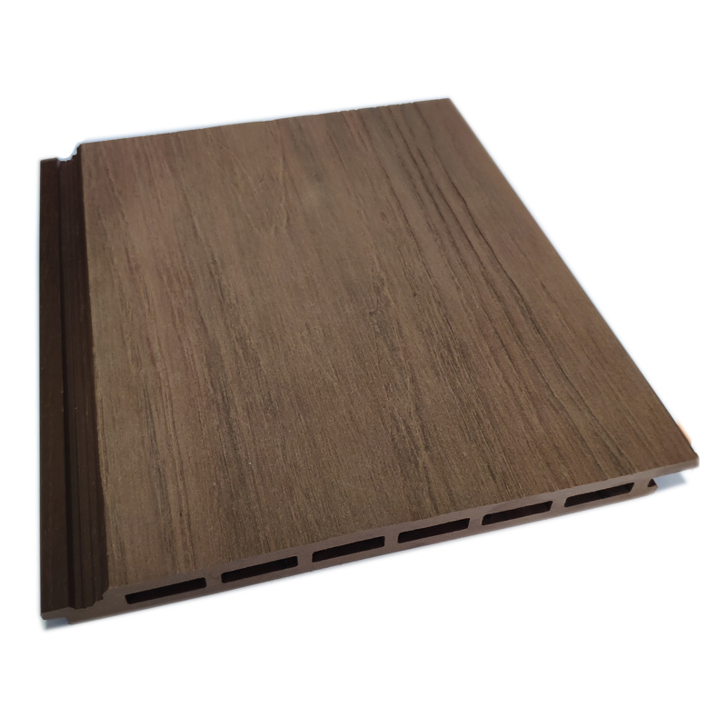 Surface WPC Cladding Board 218mm Panel Width 20.4mm Thickness Standard Plane Design