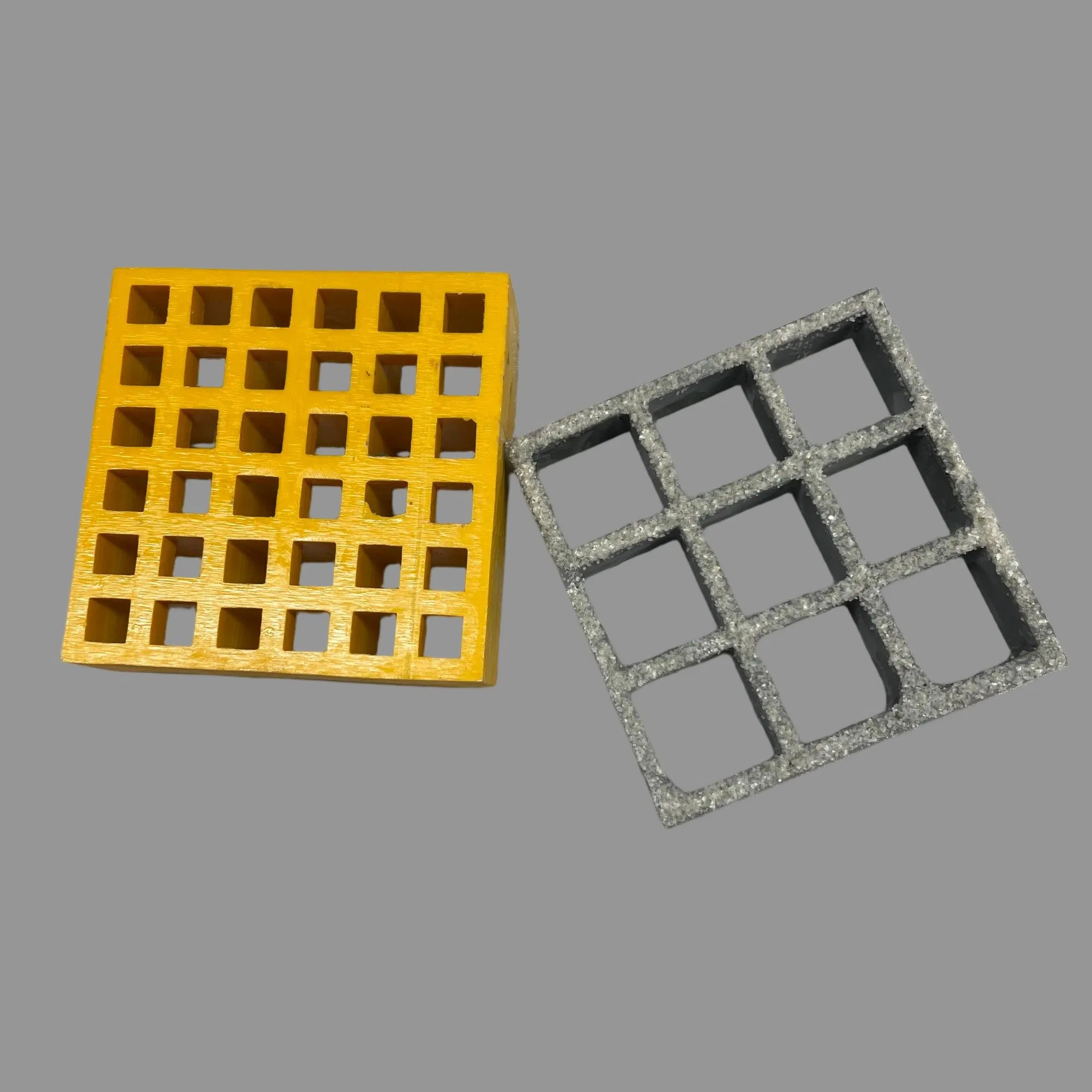 Durable Yellow Fiberglass Grating Sheets for Cooling Towers