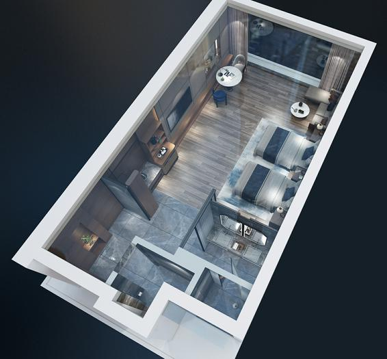 3D Model Intelligentsand Scale Model Residential Model Architechural Model