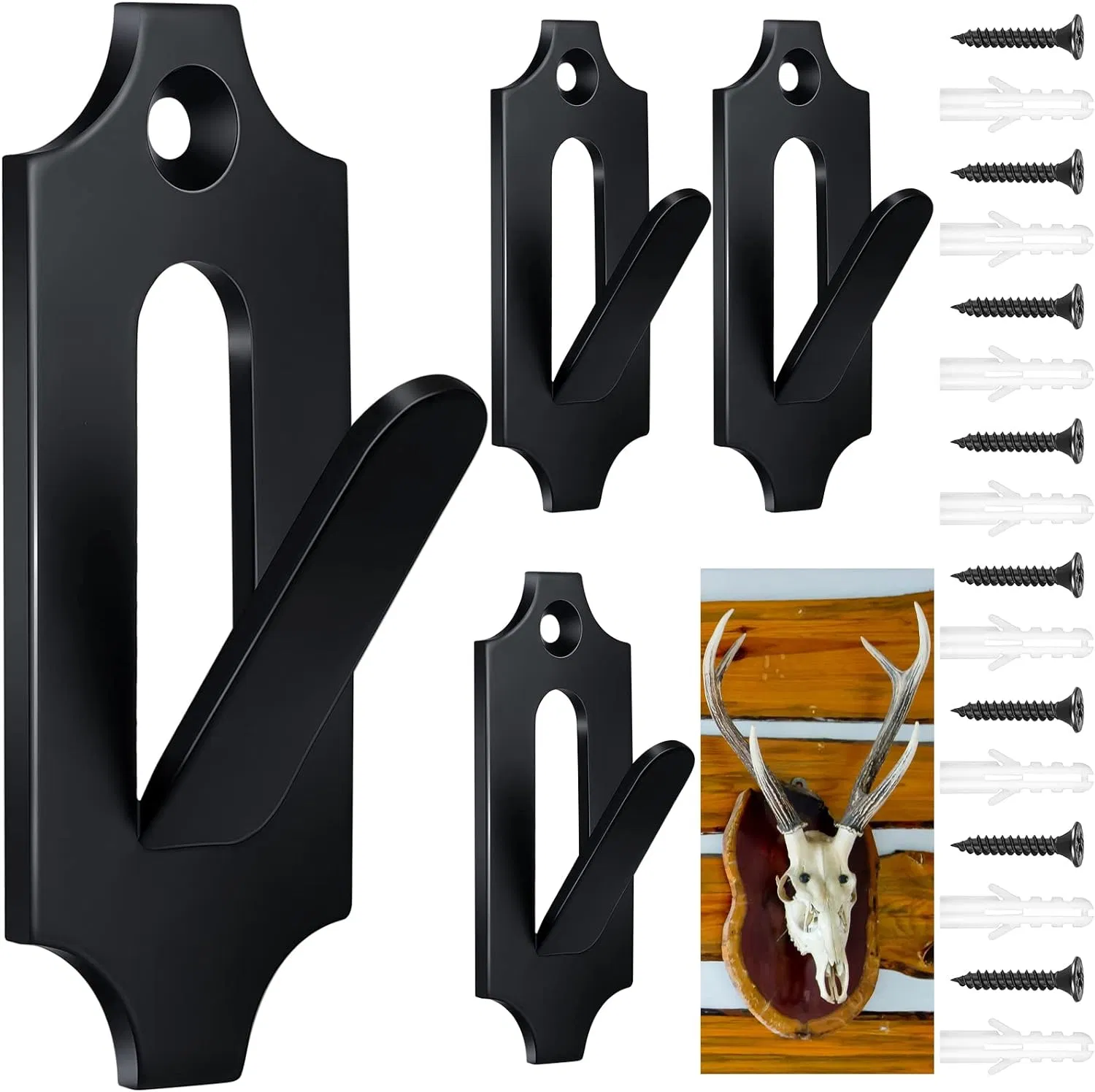 Multifunction Wall Mount Hook and Hanger for European Skulls