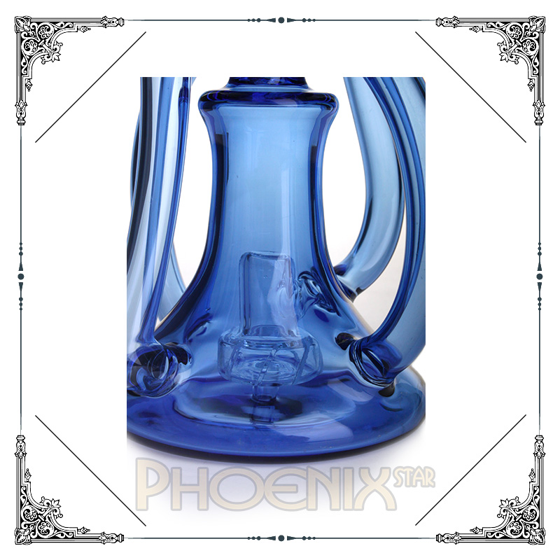 Hot Sale Colorfull DAB Oil Rig Recycler Burner Glass Smoking Set Water Pipe Factory Price