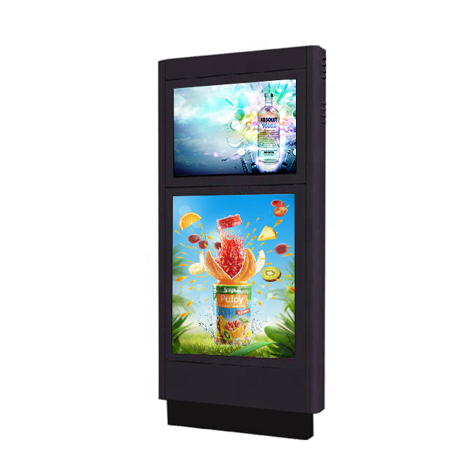 Outdoor Full Color Aluminum P8 LED Mupi Light Box Customization