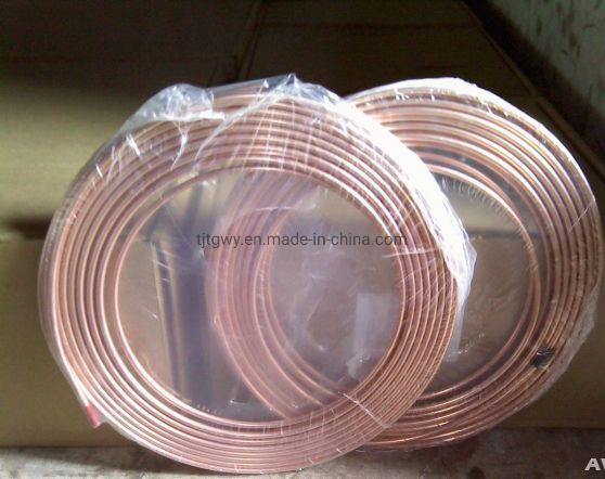 ASTM C10100 C1100 C1200 Copper Pipe in Roil 30feet for AC