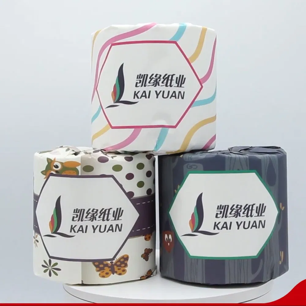 OEM Factory FSC BSCI Customized Bleached/Unbleached 3ply/4ply White Strong Soft Toilet Tissue Paper
