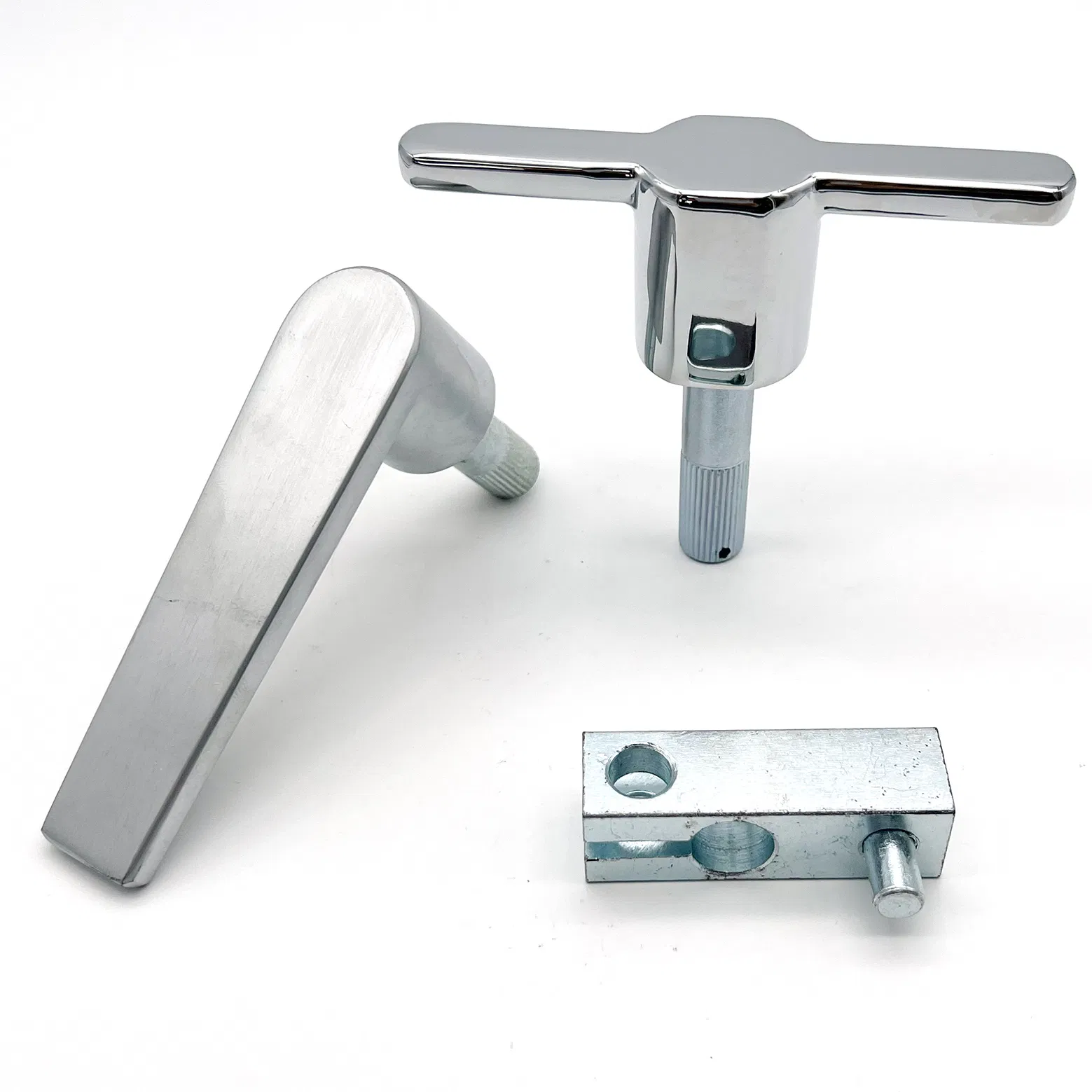 Zinc Alloy Chrome Plated Safe Handle for Deposit Safes