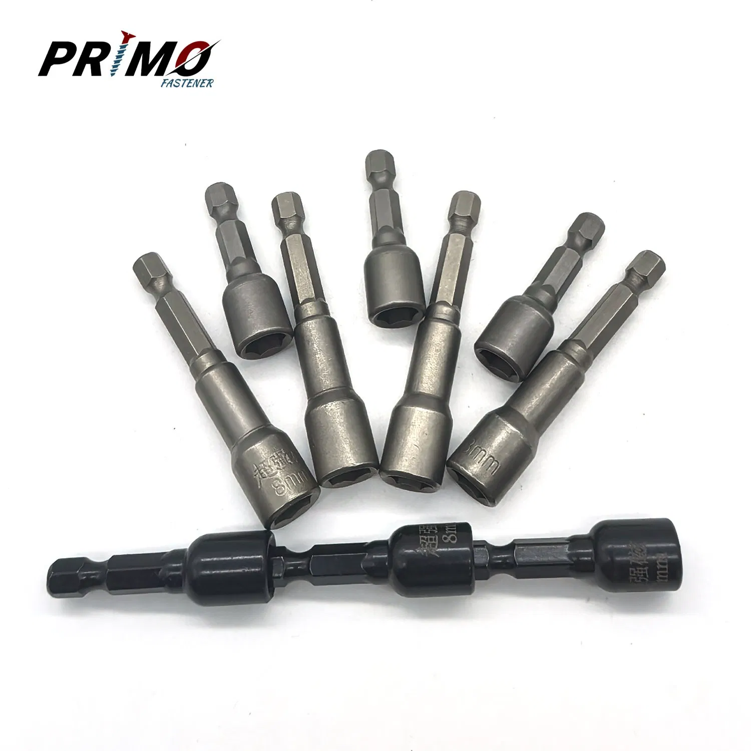 1/4 in 5/16 in 3/8 in Magnetic Nut Driver Impact Driver Bit Nutsetter Nut Setter