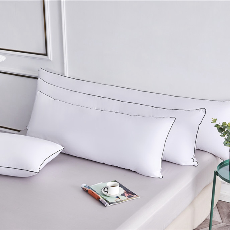 Wholesale Washable Cheap Super Durable Sleeping Pillow for Bed Soft Hotel White Microfiber Pillows Hilton