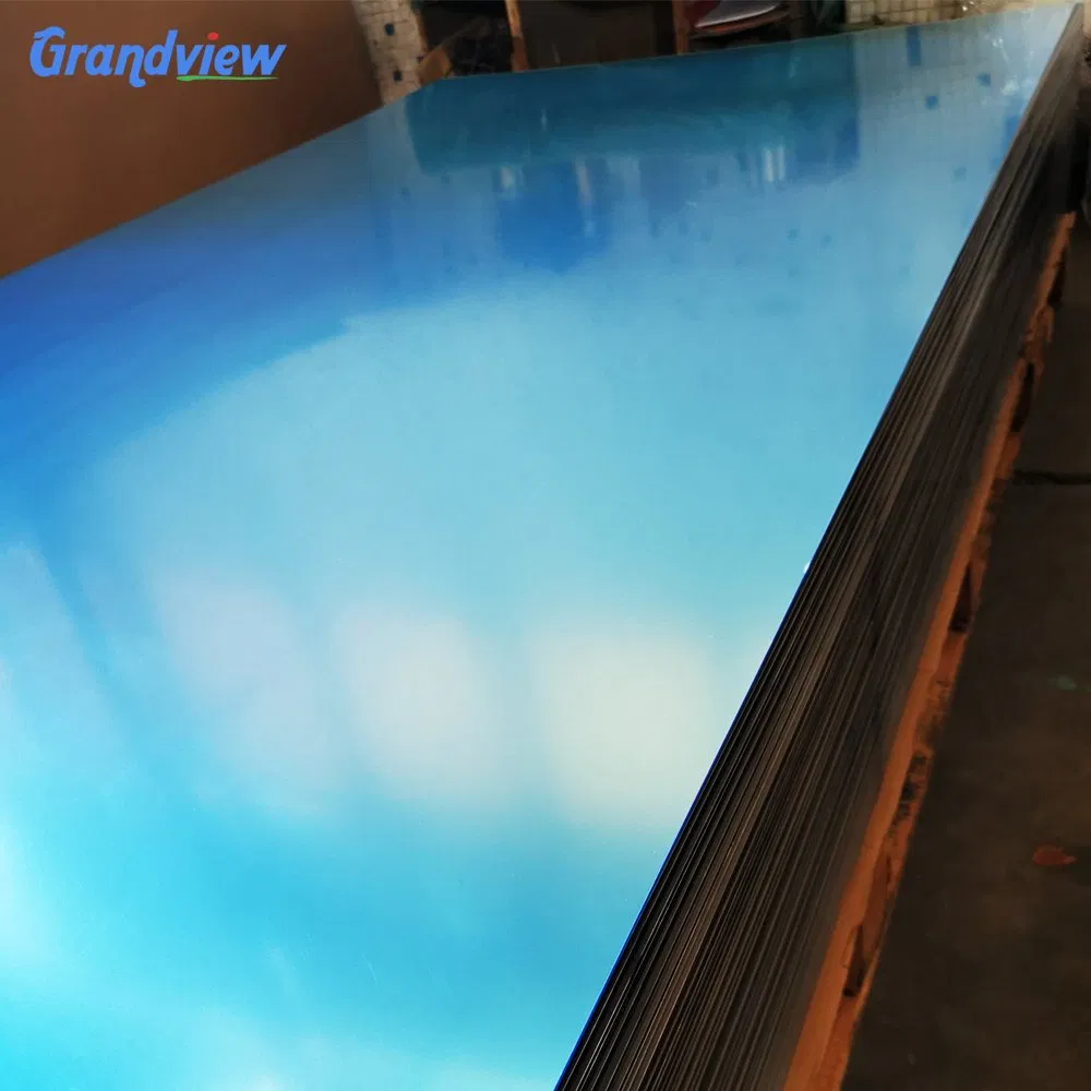 Factory Direct 1mm Thick Silver Gold Mirror Acrylic Sheet