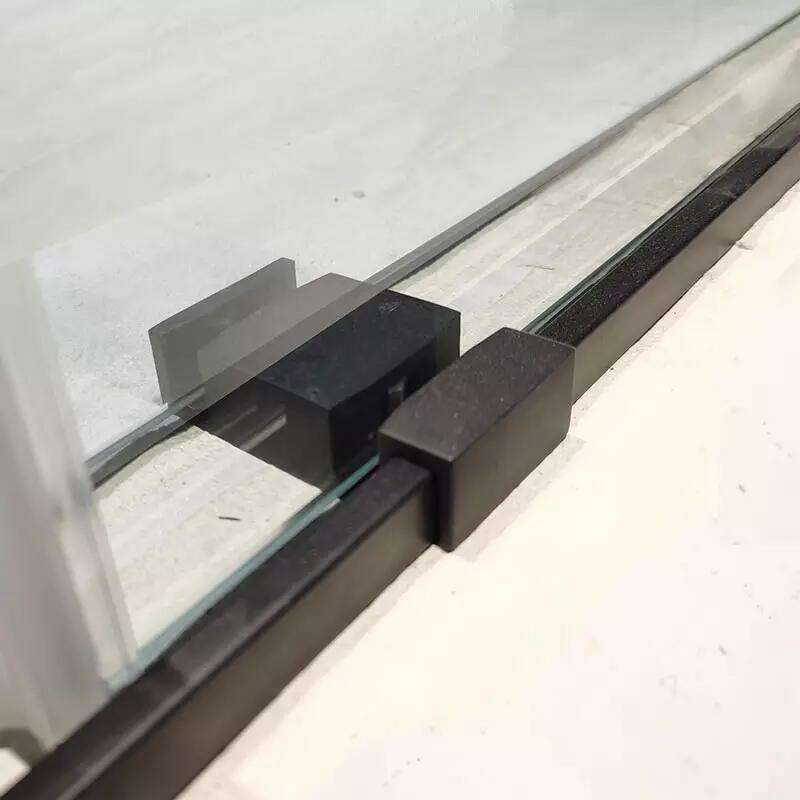 Shower Enclosure Bathroom Sliding Glass Shower Door Frameless Luxury Modern