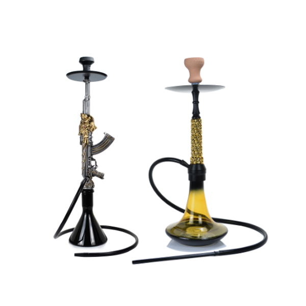 Arabian Style Wholesaler Glass Water Pipe Hookah Smoking Pipe
