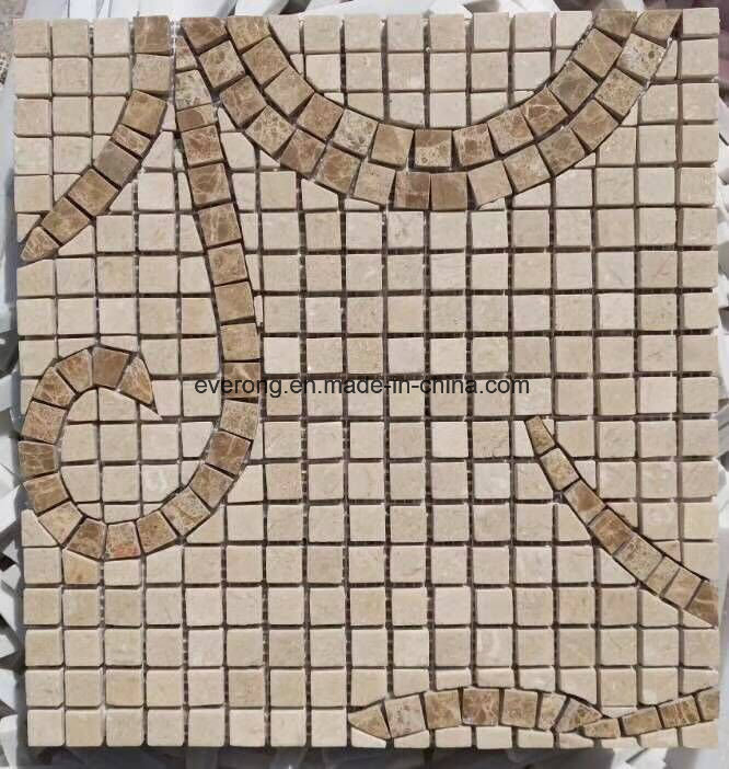 Polished/Tumbled/Carrara White/3D/Stone Marble Tile Mosaic for Floor/Wall/Bathroom/Backsplash/Table/Patterns