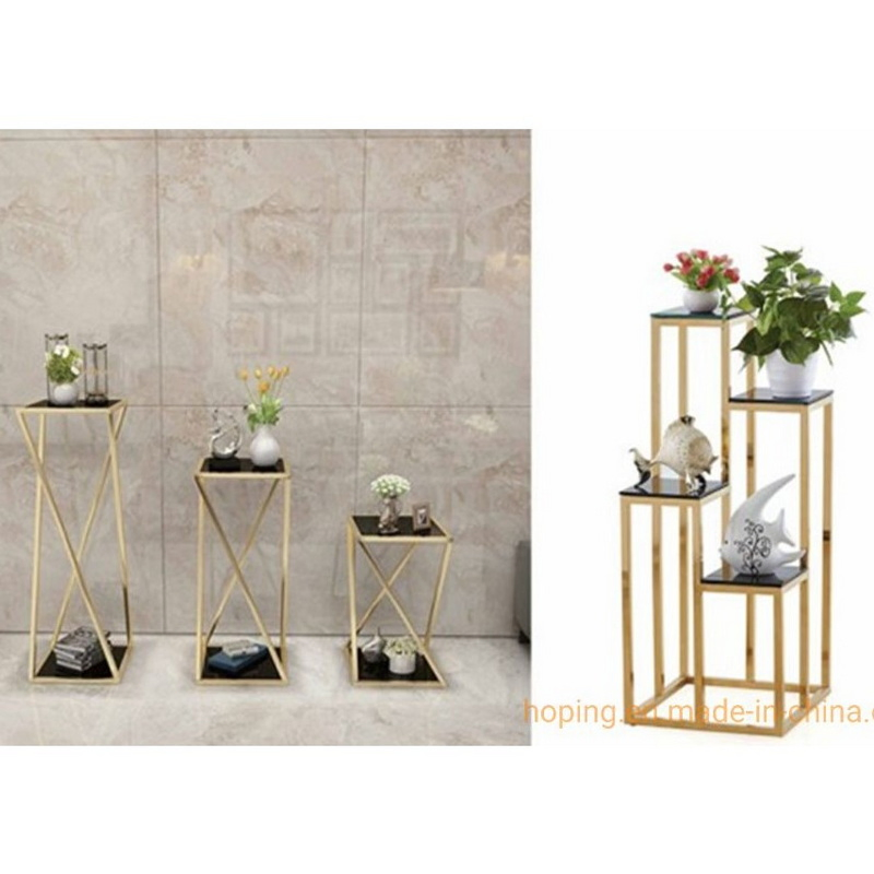 Newest Amazon Hot Sale Stainless Steel Wedding Decoration Flower Stand