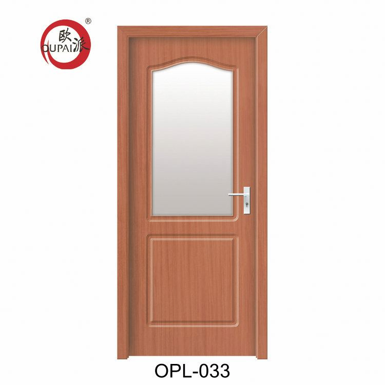 Hot Sale Product Top Grade Interior Wooden Toilet Fiberglass Entry Door