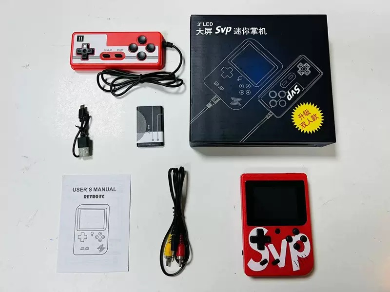 Портативная консоль Game Box 400 в 1, белая