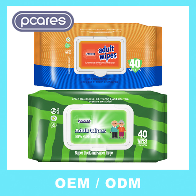 OEM ODM Baby Adult Care Facial Cleaning Disinfectant Sanitizer Wet and Dry Wipes