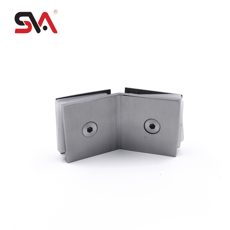 135 Degree Glass Clamp Glass Clamp Brass Shower Door Hardware