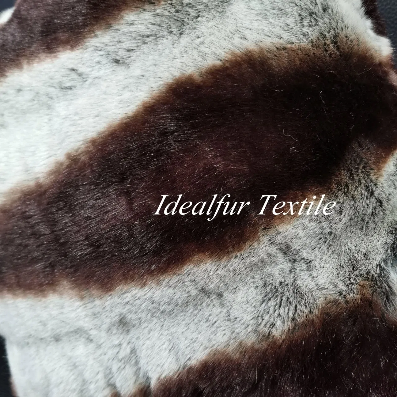 Plush Rabbit Fur Floor Cushion for Stylish Home Interiors