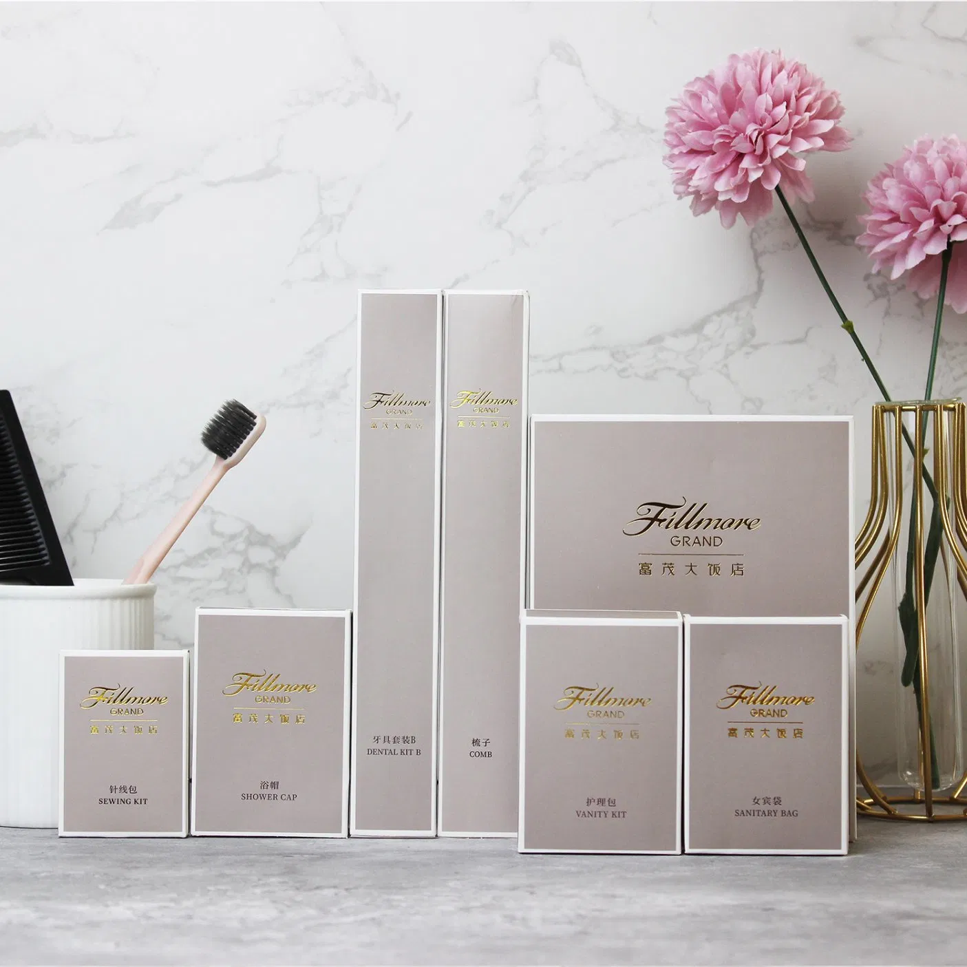 Premium Customized Hotel Toiletries Set for Luxurious Stays 01