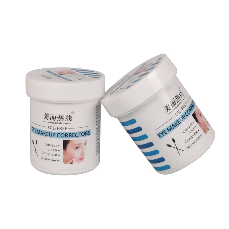 Customized Color Makeup Remover Cotton Buds with Free Sample Offer