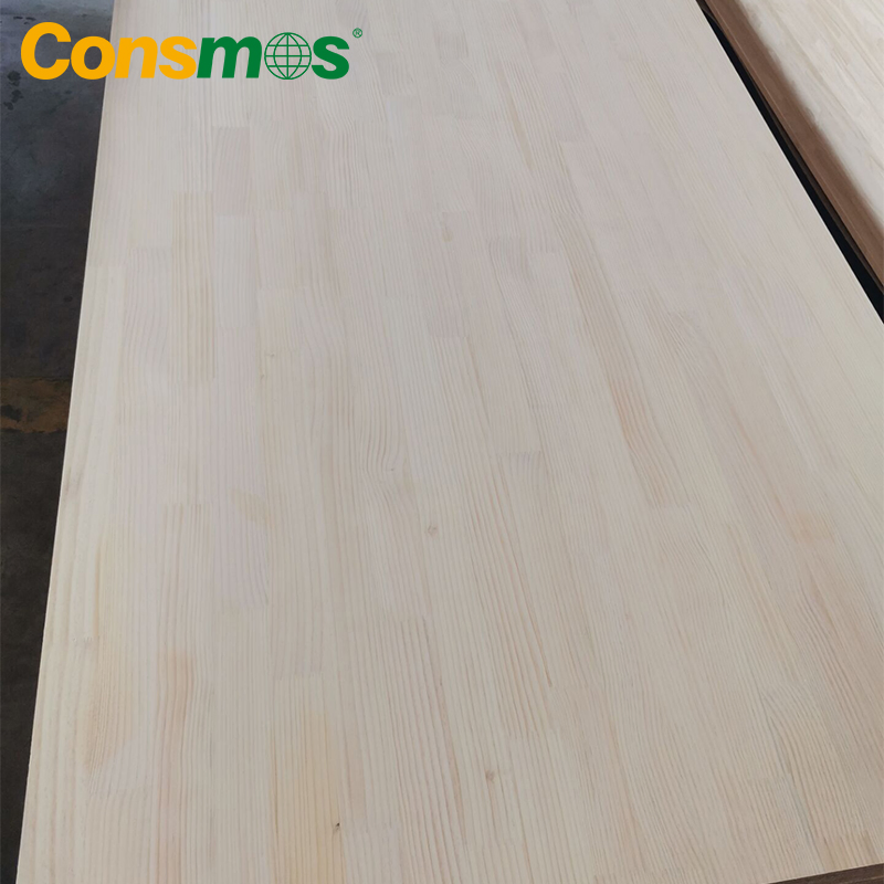 New Trending High-Quality Construction Timber Decorative Pine Finger Joint Panel Solid Wood Lumber Finger Joint Board