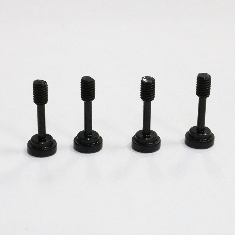 Precision Steel Black Torx Shoulder Thumb Screws #8-32 Captive Panel Screw