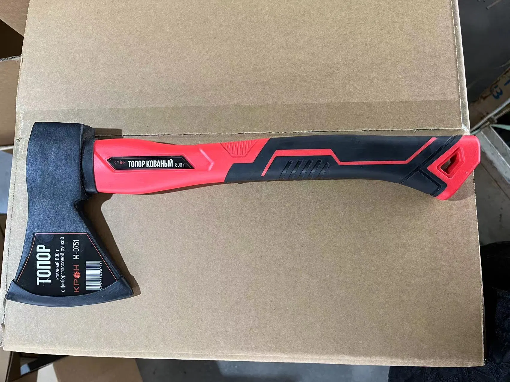 Axe Head with Wooden Handle or Plastic Handle Factory