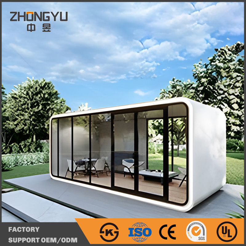 Apple House Luxury Modular Living Pod Residential Prefabricated Cabin