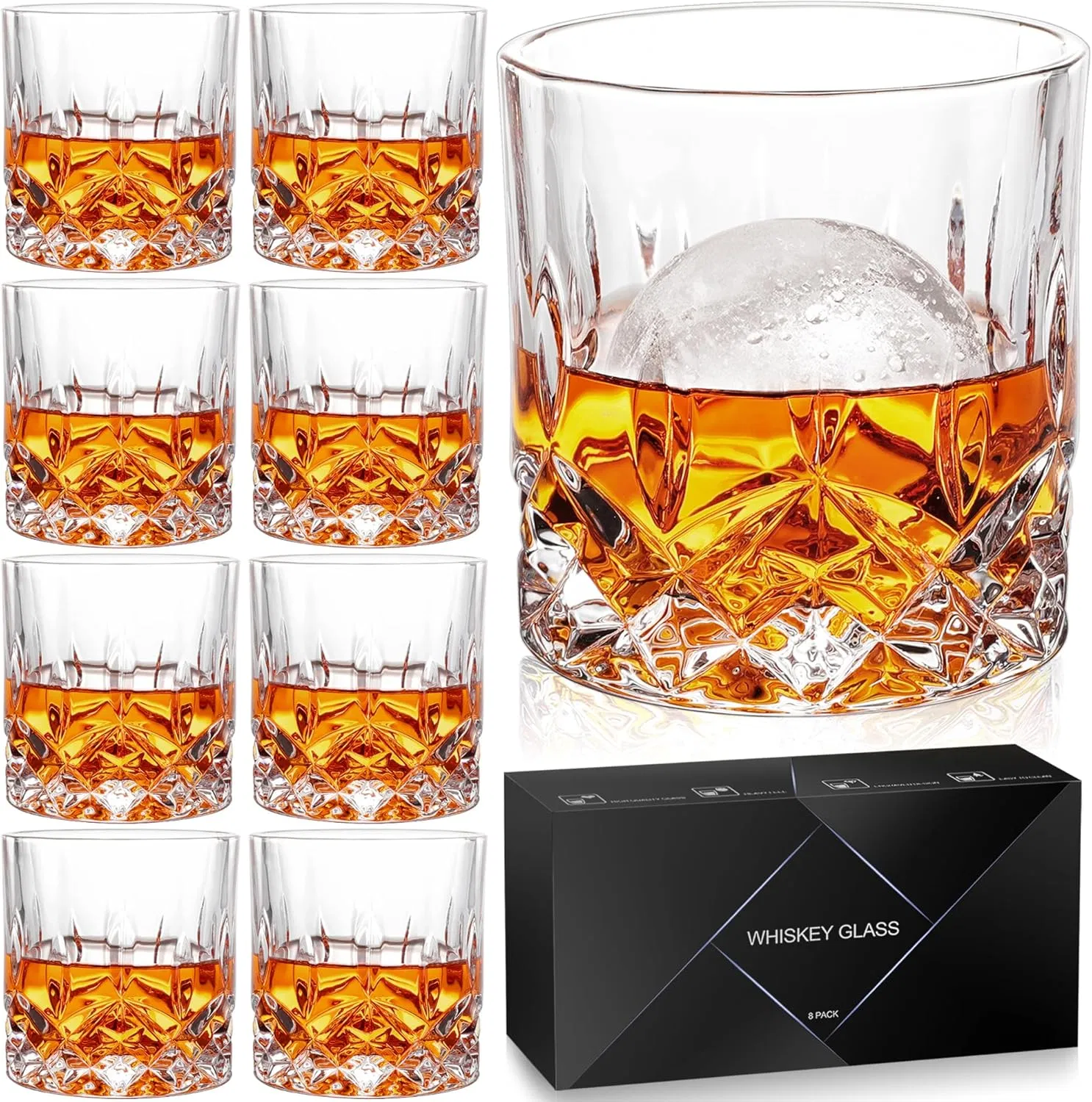 One-Stop Service Dishwasher Safe Scratch Resistant Versatile Use Customized Drinking Glass Whiskey Set for Craigellachie