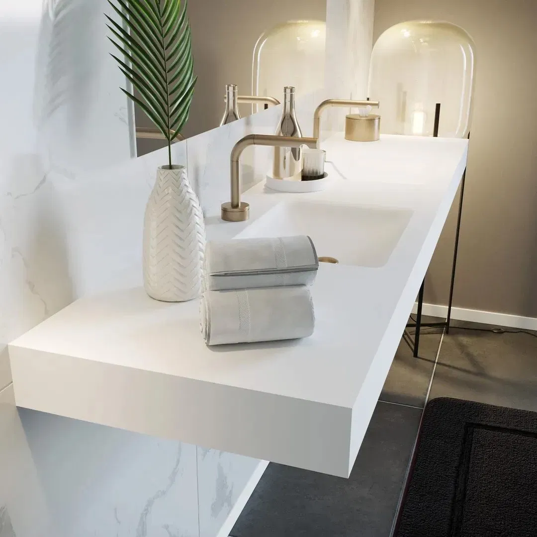 Wall Panel Countertop Artificial Stone Worktop Solid Surface Thermoforming Machine