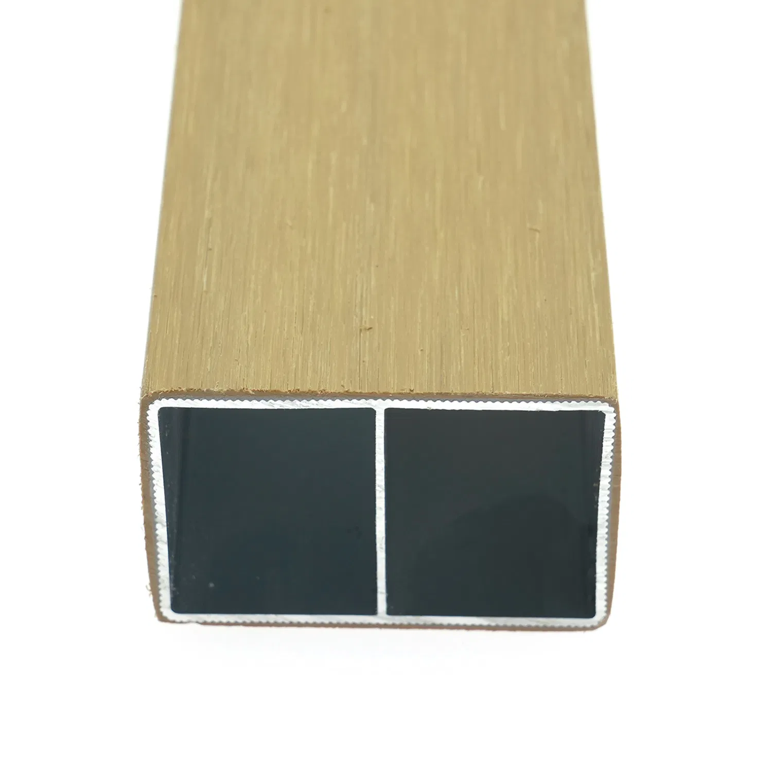 New Modern Aluminum Alloy Flooring Profile Wood Grain Surface Anti-Slip Interlocking Decking for Exterior Garden Corridor Floor