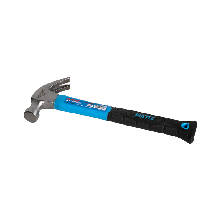 Fixtec American Type High Quality Carbon Steel 8oz/16oz Claw Hammer Farming Hammer