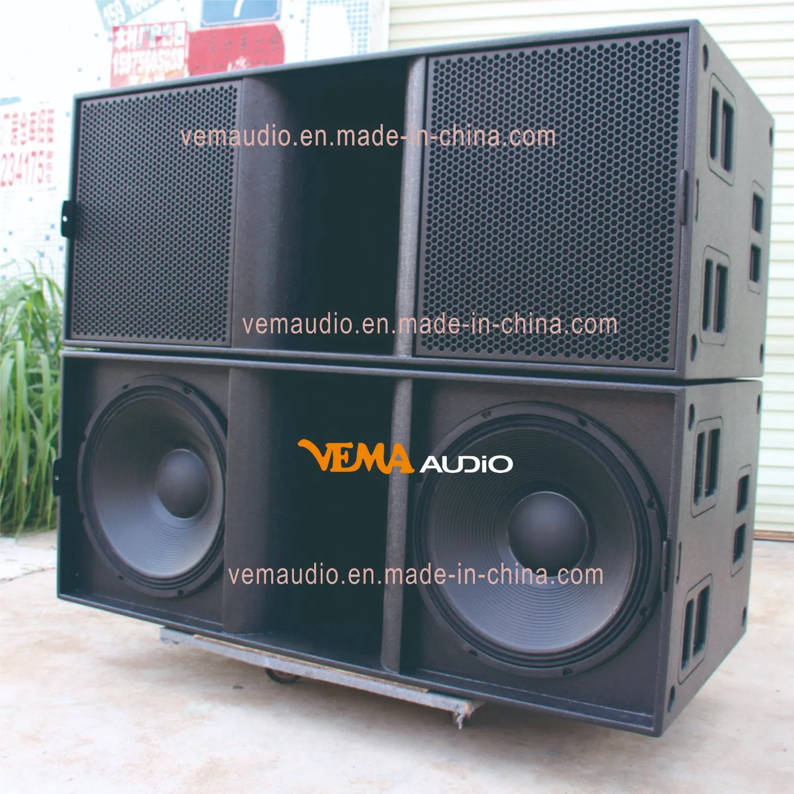 Ks28 Dual 18 Inch Passive High Power Woofer Subwoofer Speaker