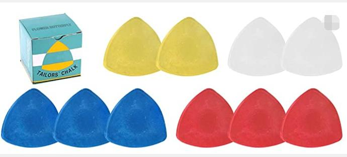 Professional Sewing Tools Including 10PCS Professional Tailor's Chalk
