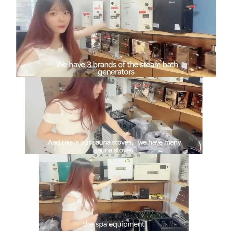 Парогенератор с WiFi и сенсорным экраном для сауны