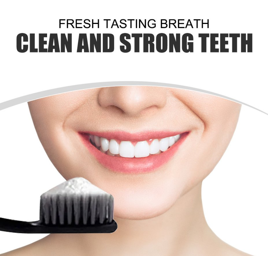 Black and Pearl Tooth Bleaching Powder Natural Organic Activated Bamboo Charcoal Teeth Whitening Powder Activated Charcoal Teeth Whitening Powder
