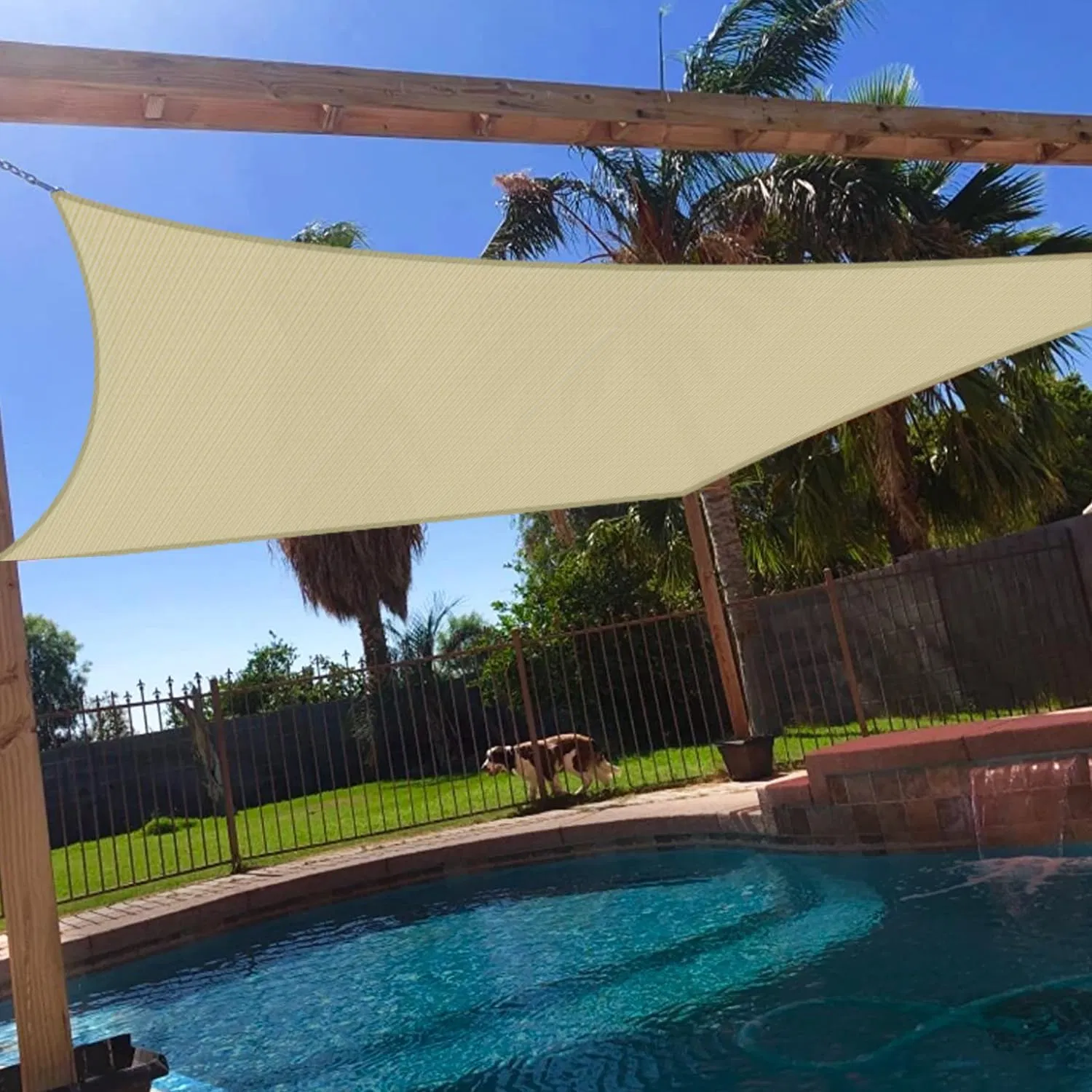 Triangle Outdoor Sun Shade Sail Outdoor Awning