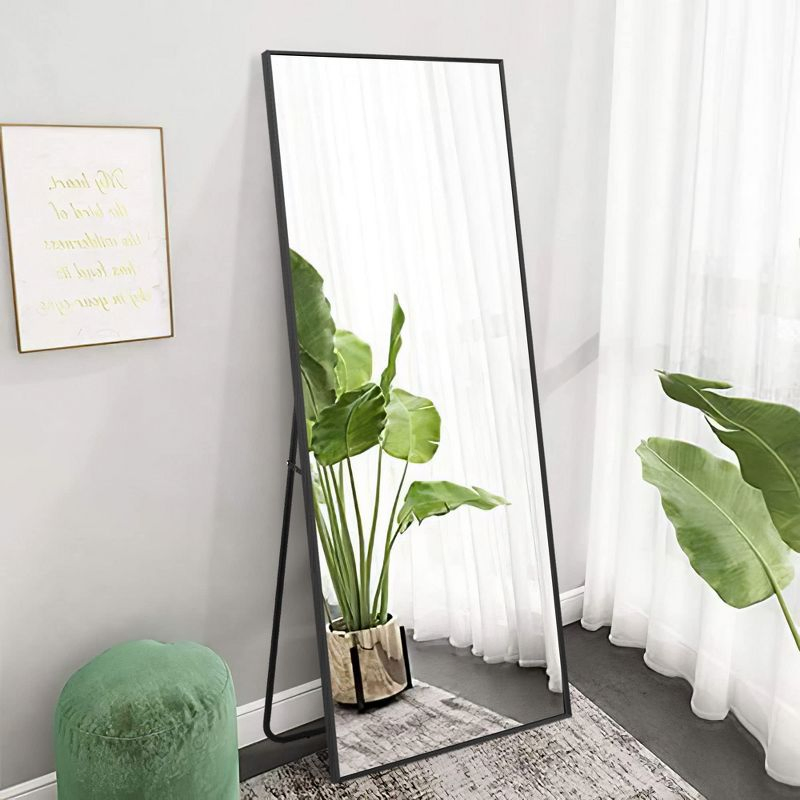 Wholesale Rectangle Framed LED Mirror Full Length Dressing Standing Mirror Full Body Home Decoration