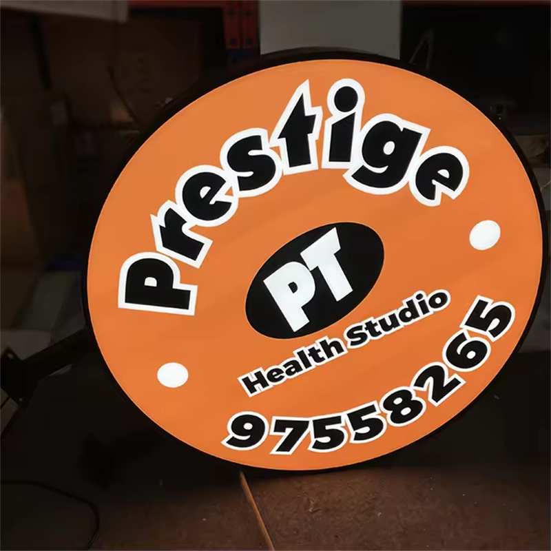 Custom China Printing Popular 3D Logo LED Acrylic Forming Advertising Light Box