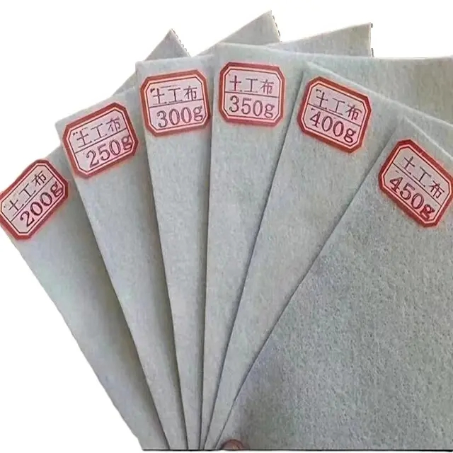 China Factory Best Price Pet Geotextile PP Nonwoven Facbrice 100g 200g 300g 400g 500g 600g 700g 800g Woven Geotextile