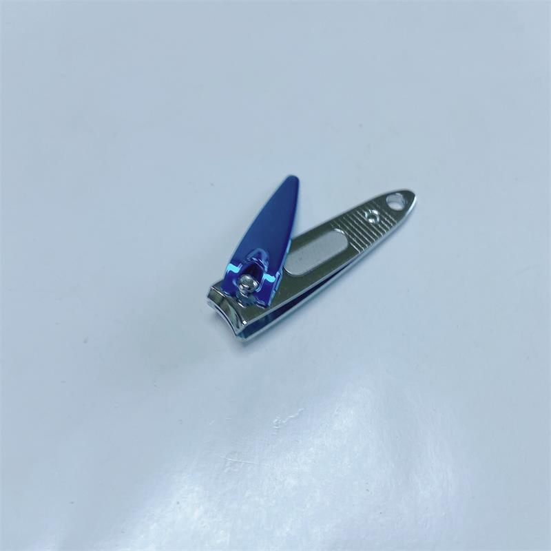 Finger Nail Clipper Cutters with Colorful Electrophoretic Handle