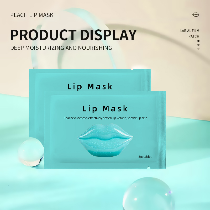 Factory Sell Private Label Glycerine Lip Mask Silicone-Free Collagen Soothing Repair with Rose Hyaluronic Lip Care Mask Crystal Lip Mask Plumper Lips Care Gel