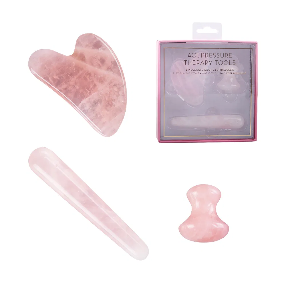 Rose Quartz Guasha Facial Body Guasha Board
