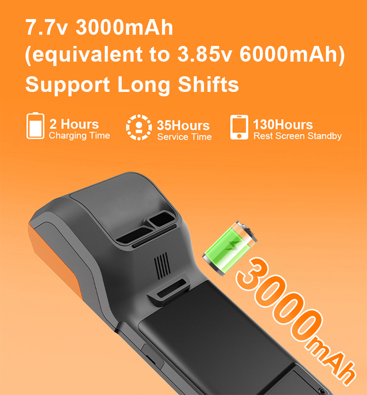 4G Android 13 5.5 Inch Screen Handheld POS R330