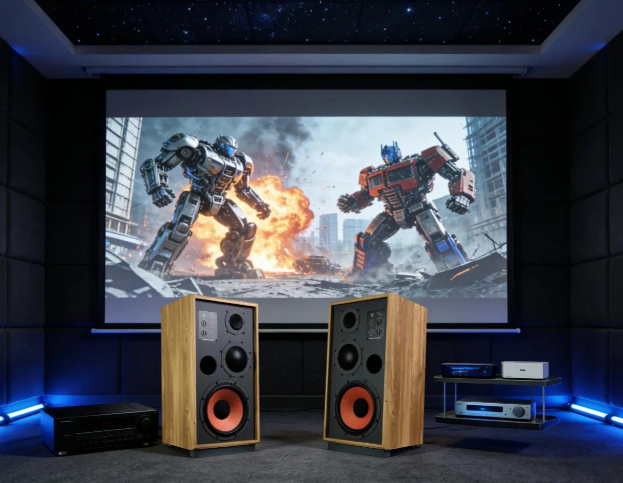 Industry Preferred Choice Floorstanding Installation-Free Home Speaker for Bars and Cafes